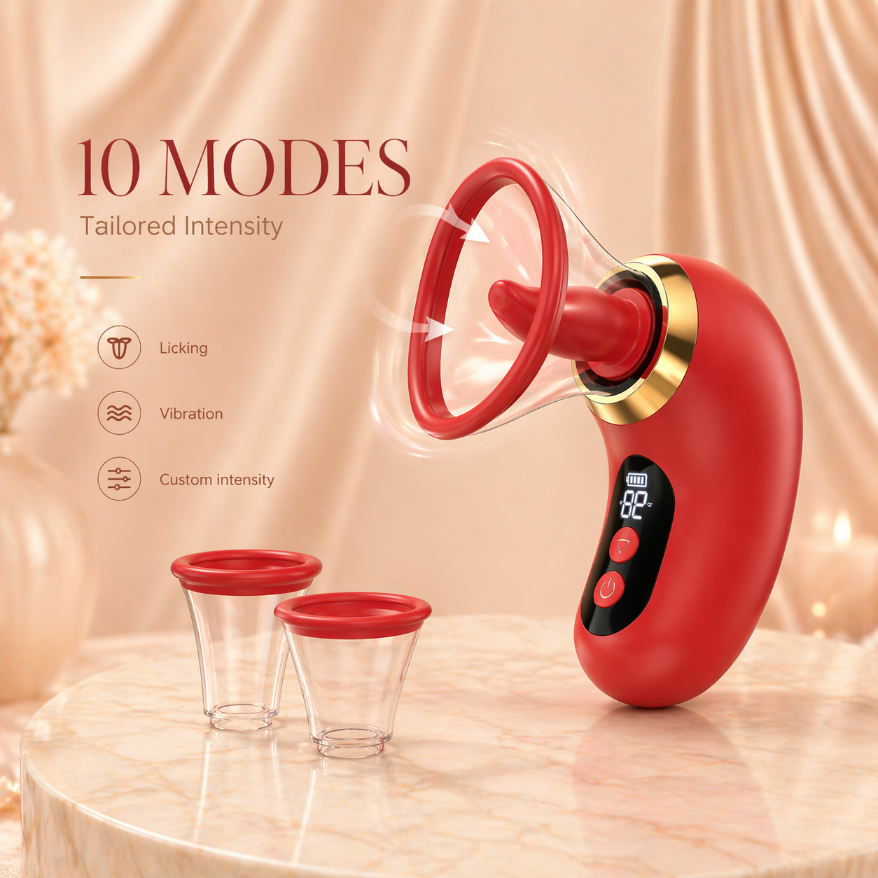 Fantasy Pump and Tongue Vibrator