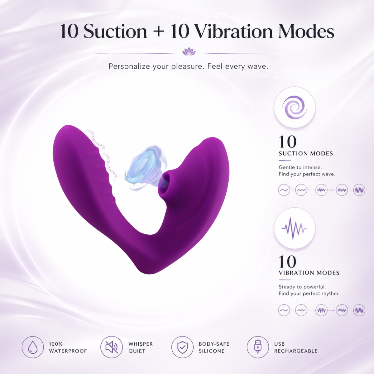 Rabbit Sucking Vibrator