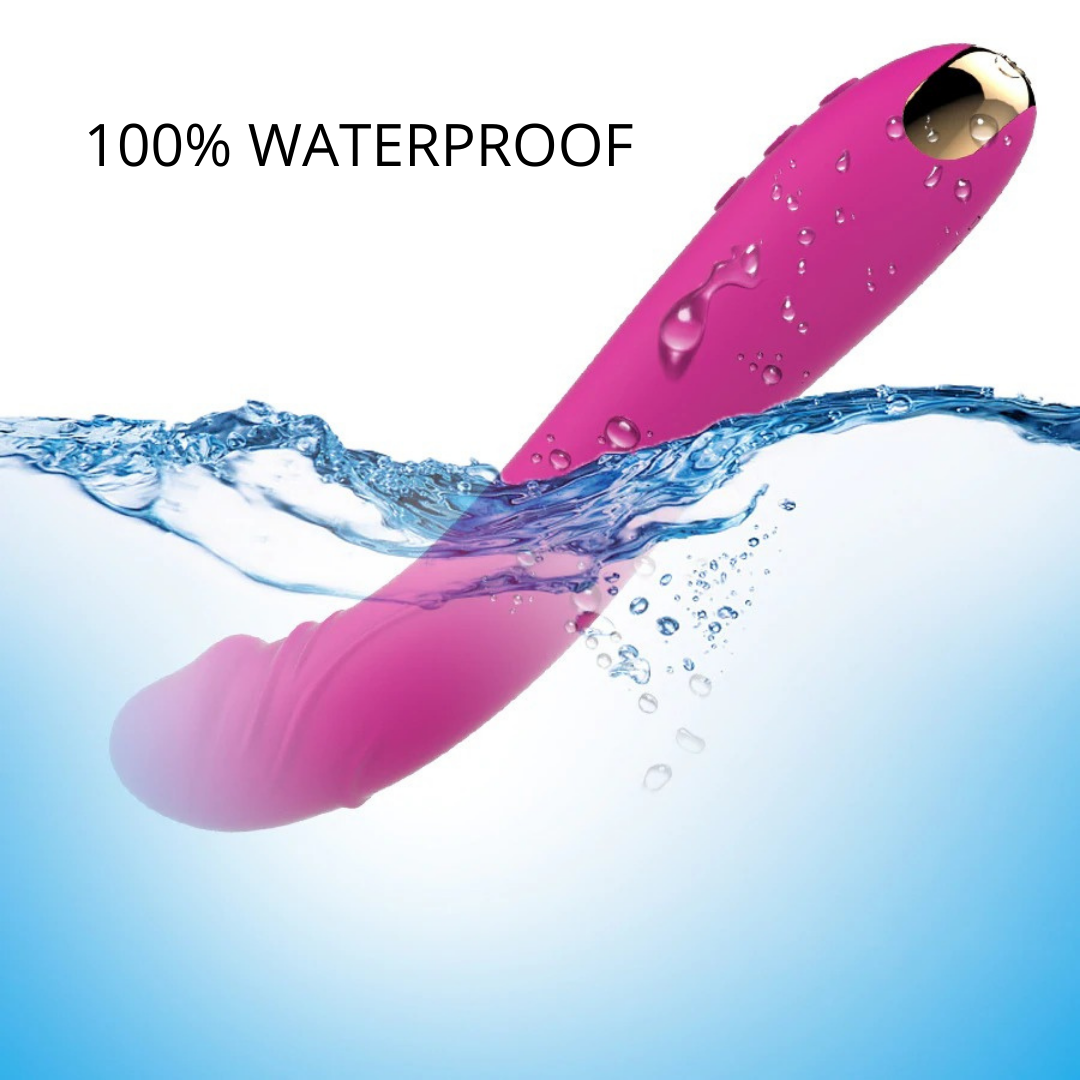 G Spot Dildo Vibrator - 8 Seconds to Climax Finger Shaped Waterproof Vibes for Women - 10 Vibrations Clit Nipple Personal Wand Massagers - Adult Female Sex Toys
